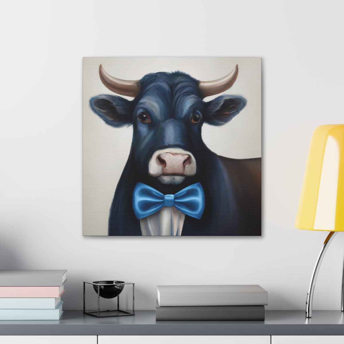 BowTiedOx - Canvas Gallery Wraps