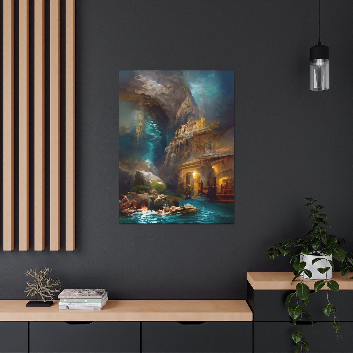 Secret Pirate Grotto - Canvas Gallery Wraps