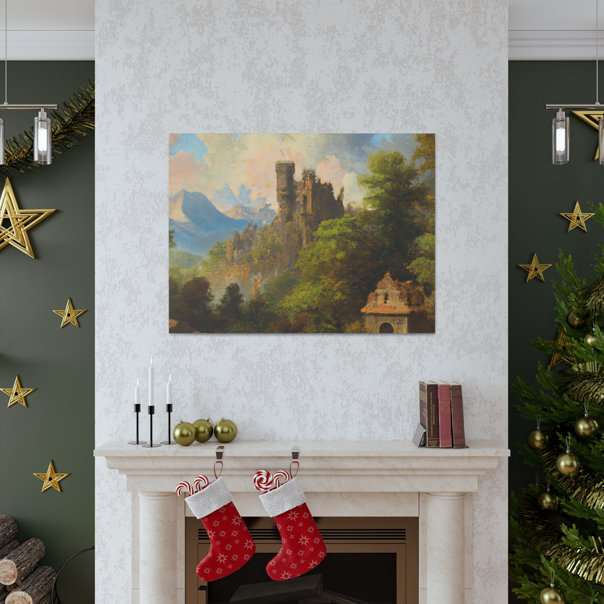 Castle Ruins - Canvas Gallery Wraps