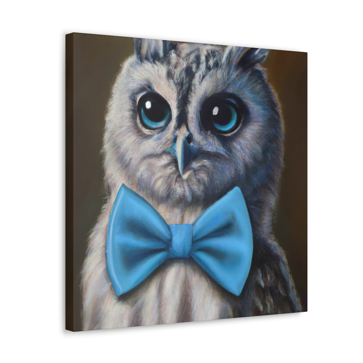 BowTiedOwl - Canvas Gallery Wraps