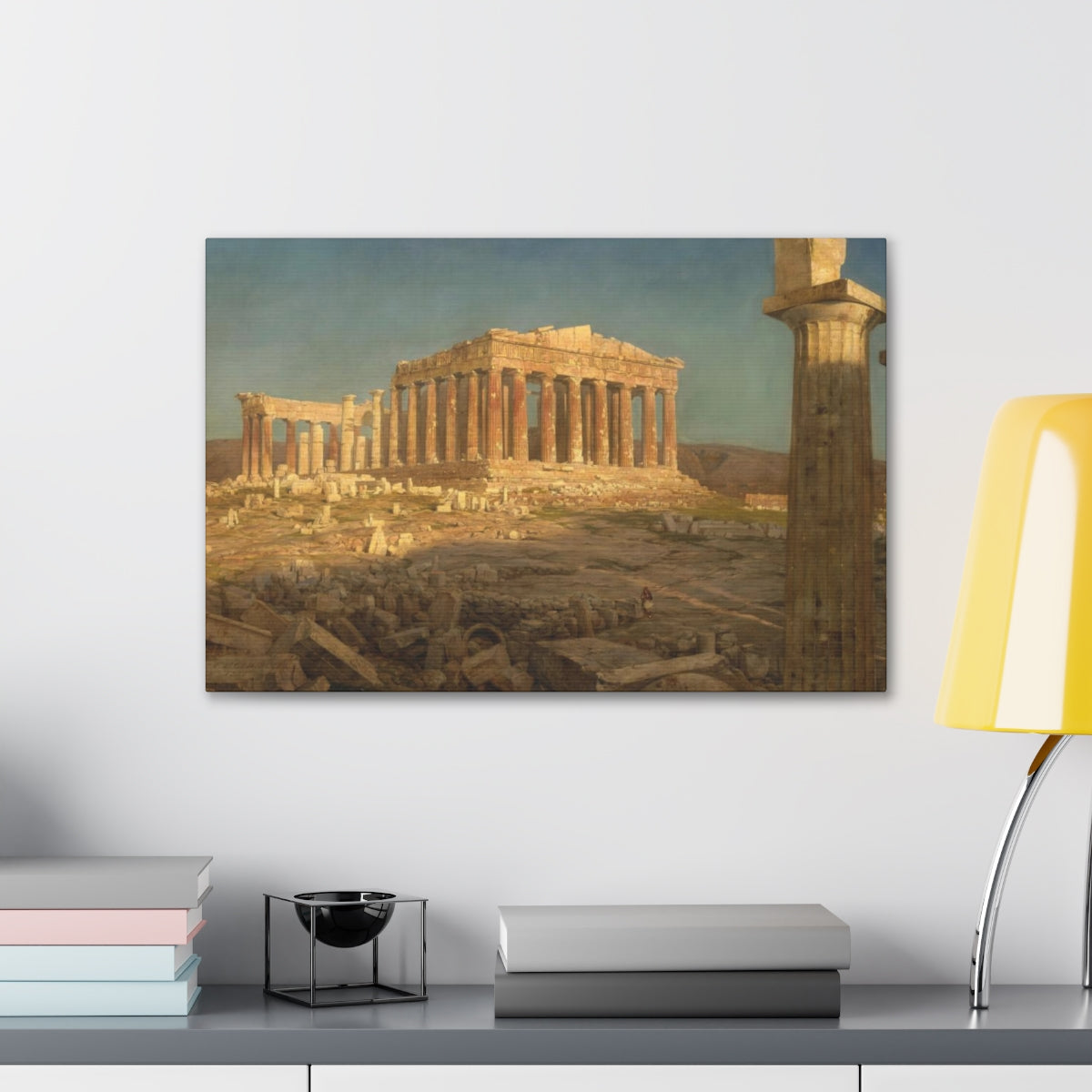 Frederic Edwin Church - The Parthenon - Canvas Gallery Wraps