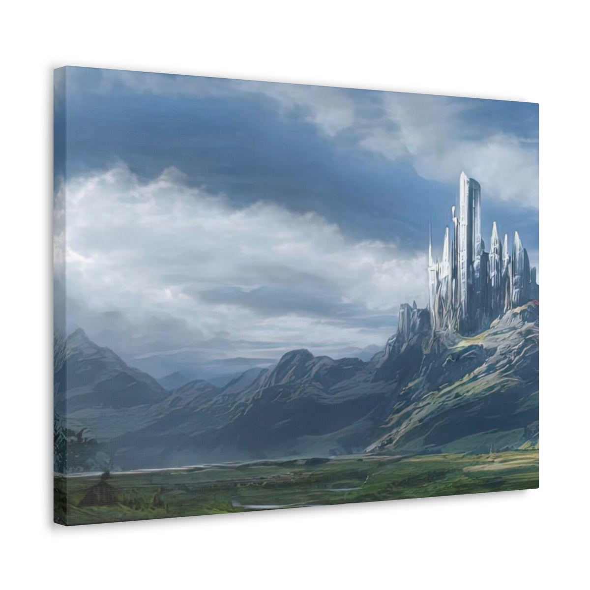 The Crystal Citadel - Canvas Gallery Wraps