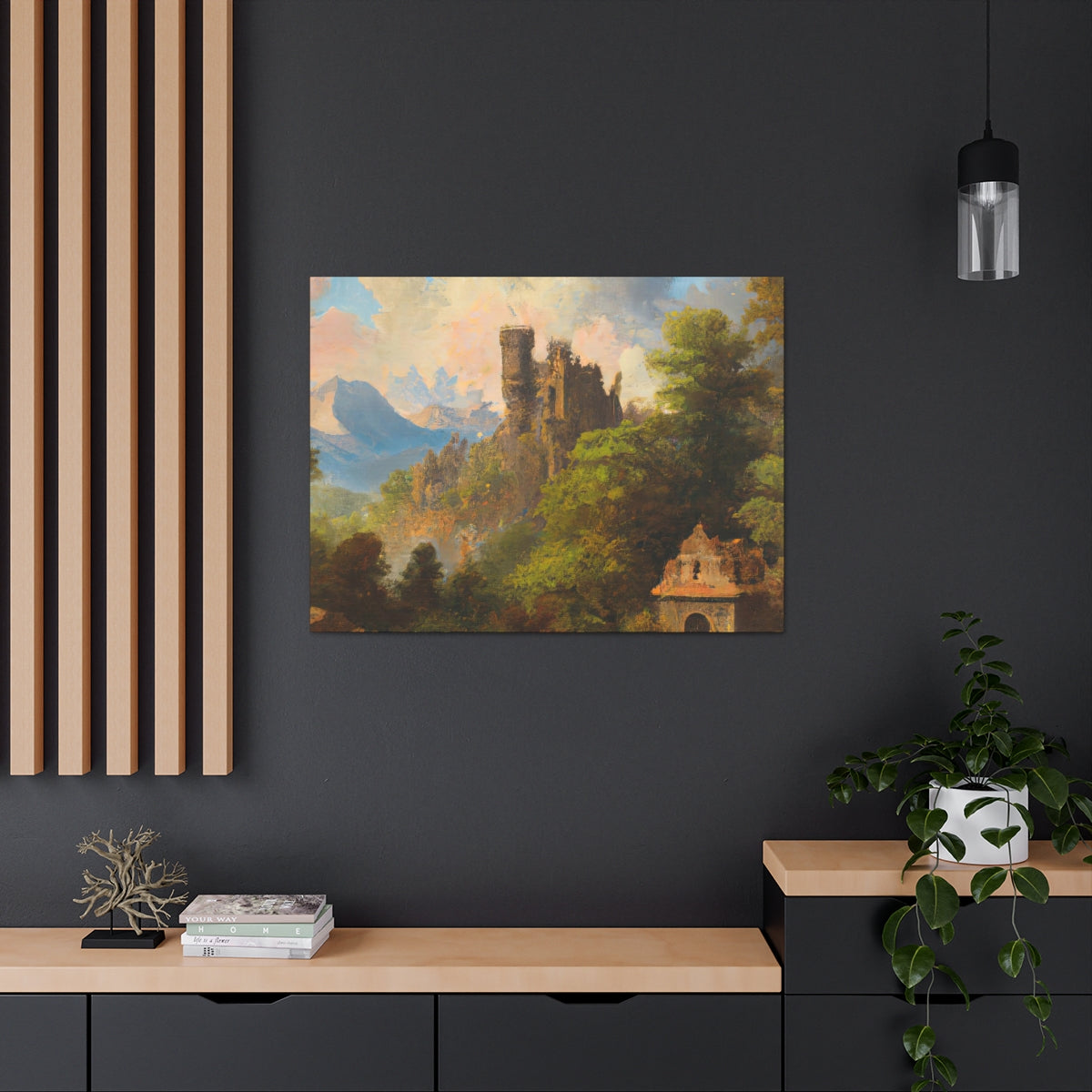 Castle Ruins - Canvas Gallery Wraps