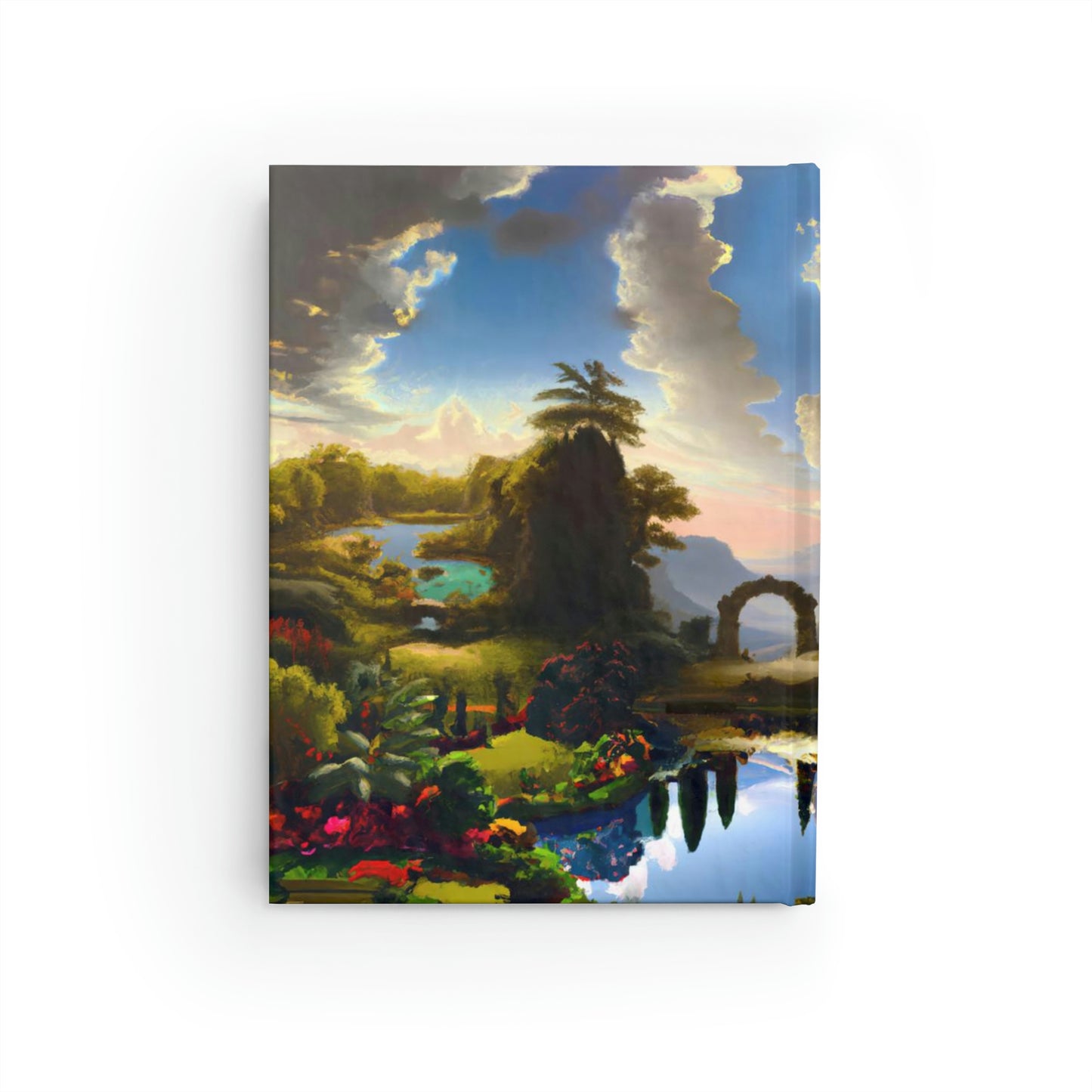 Vision of Paradise - Blank Hardcover Journal