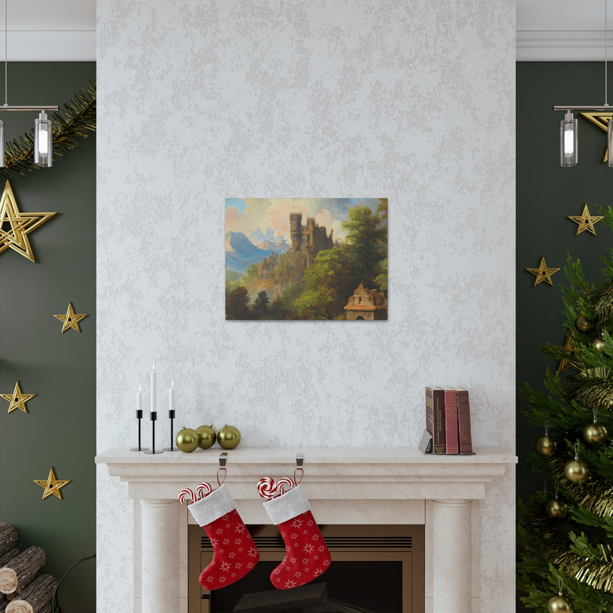 Castle Ruins - Canvas Gallery Wraps