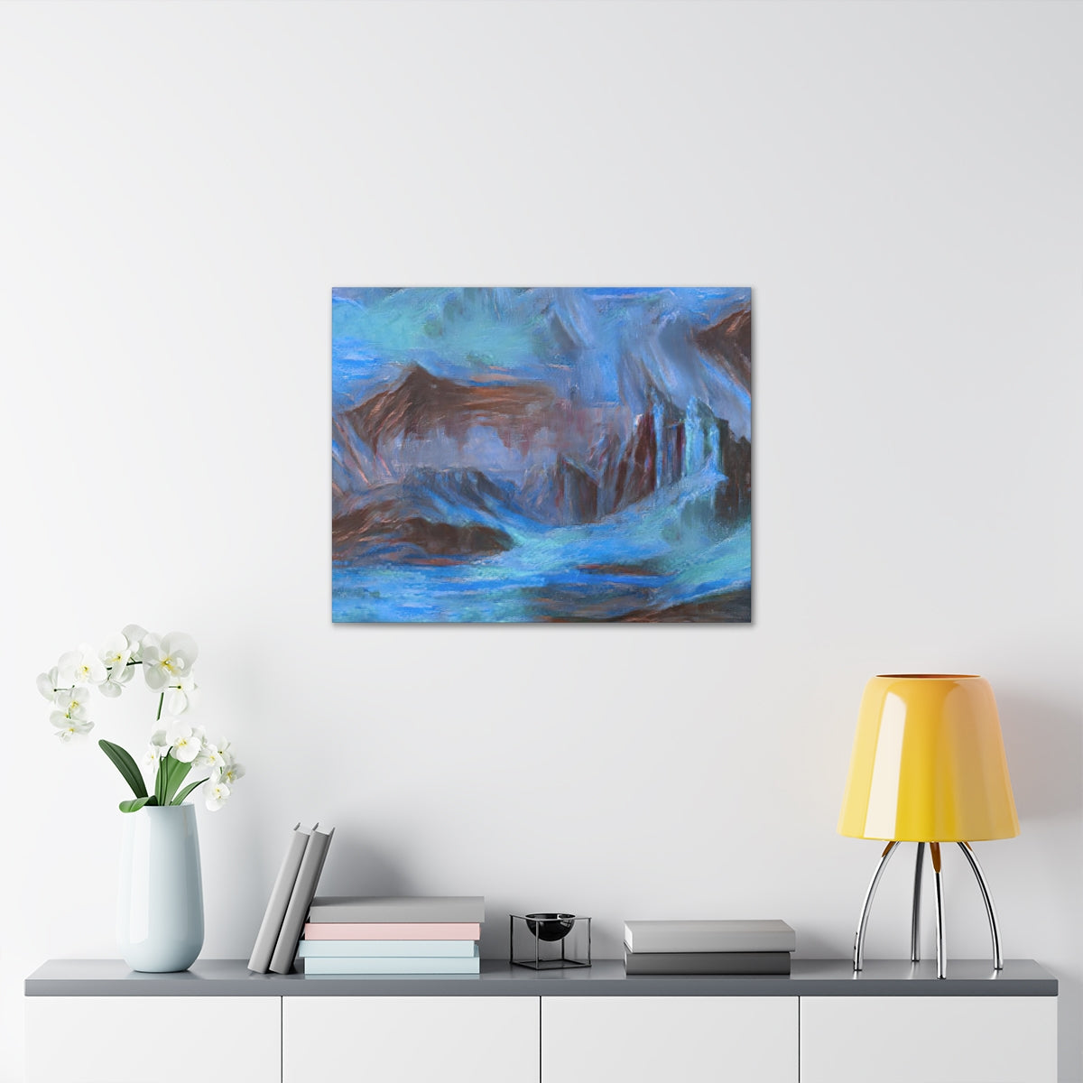 A Flood To Wash The World Away - Canvas Gallery Wraps