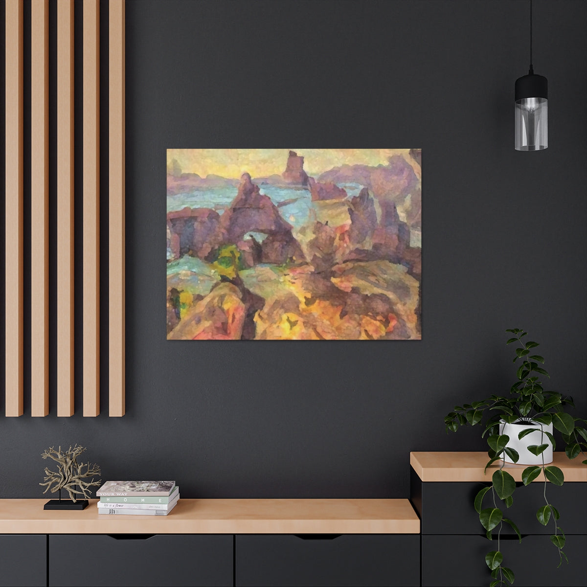 Colorful Cove - Canvas Gallery Wraps