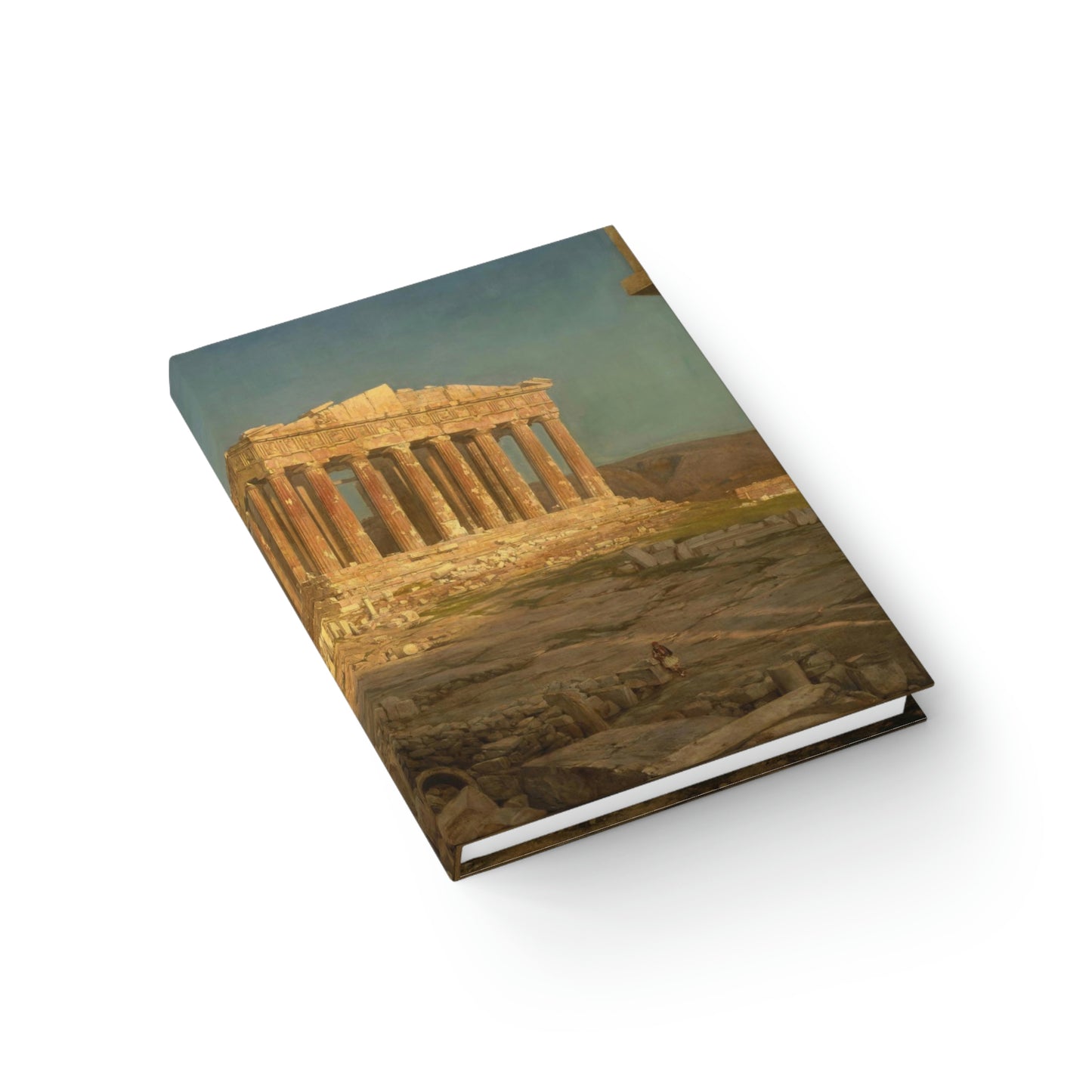 Frederic Edwin Church - The Parthenon - Blank Hardcover Journal