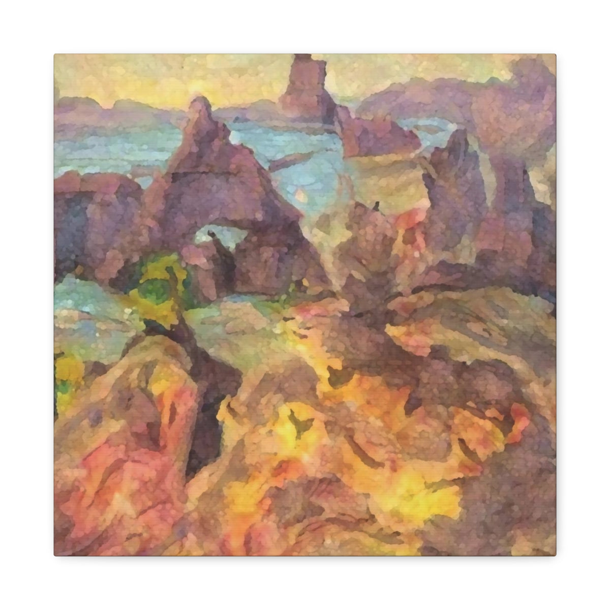 Colorful Cove - Canvas Gallery Wraps