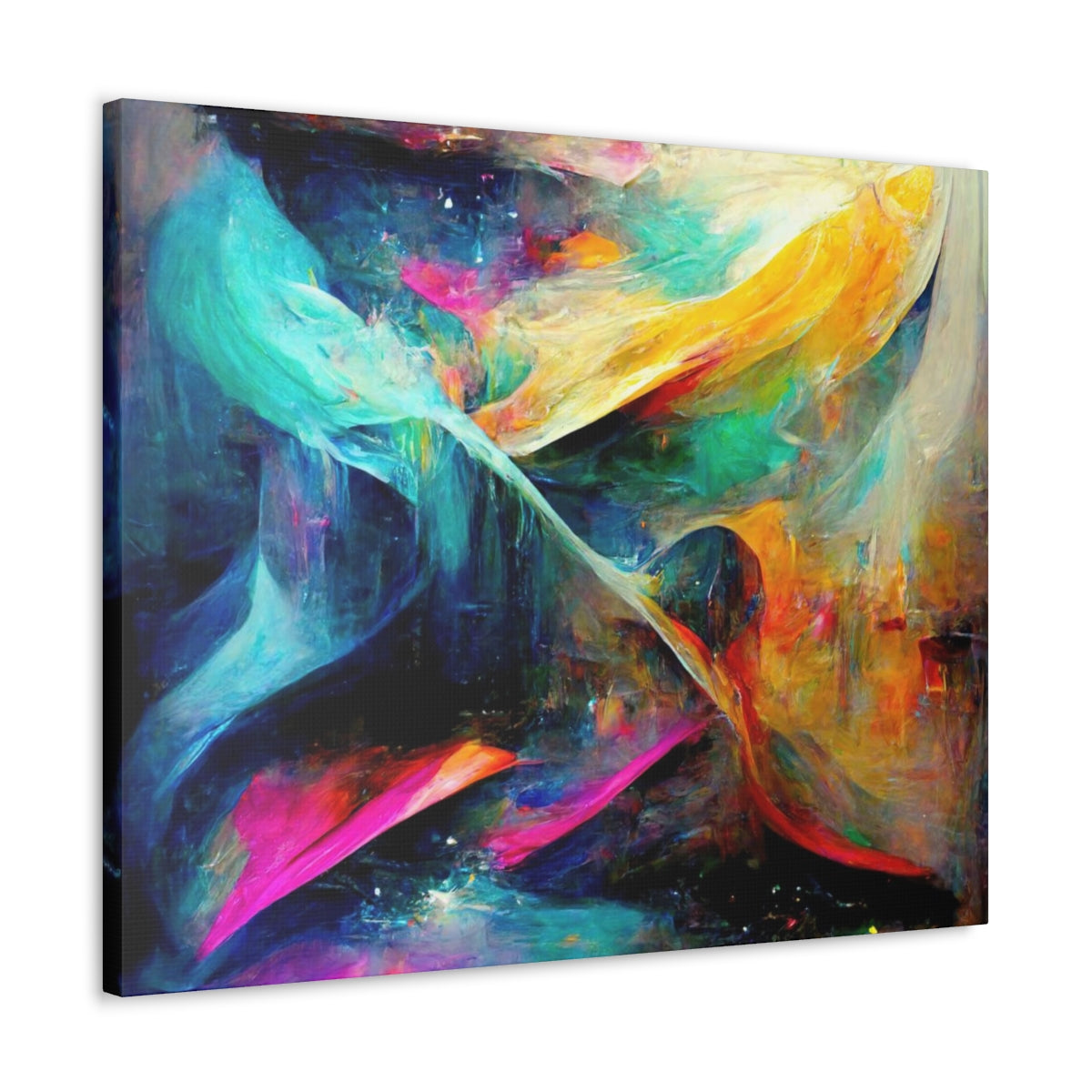 Magical Abstract Swirling - Canvas Gallery Wraps