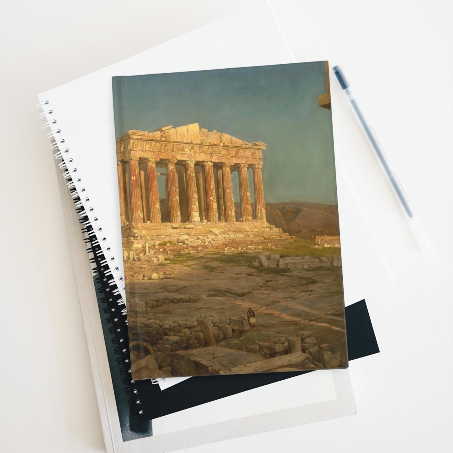 Frederic Edwin Church - The Parthenon - Blank Hardcover Journal