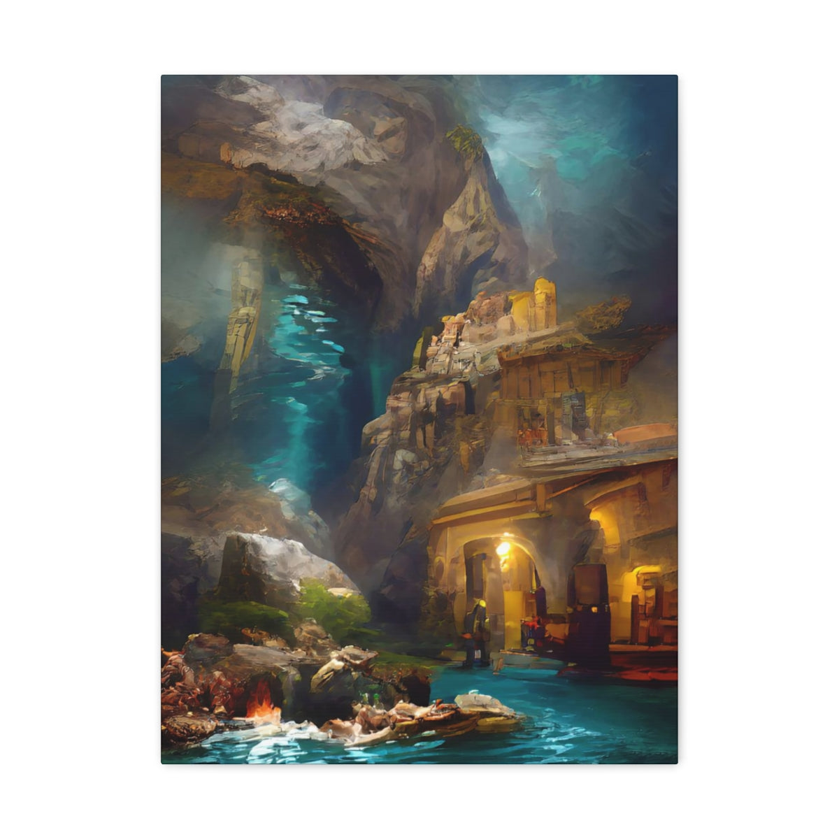 Secret Pirate Grotto - Canvas Gallery Wraps