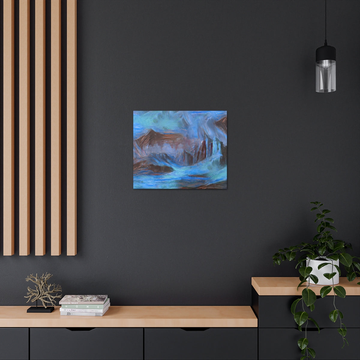 A Flood To Wash The World Away - Canvas Gallery Wraps