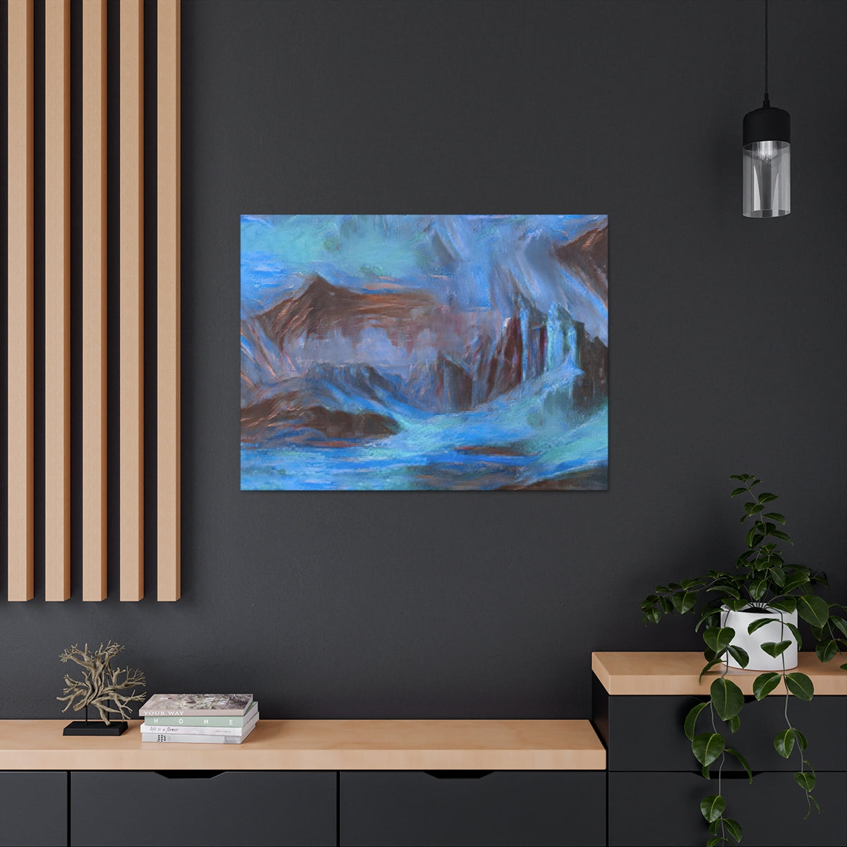 A Flood To Wash The World Away - Canvas Gallery Wraps