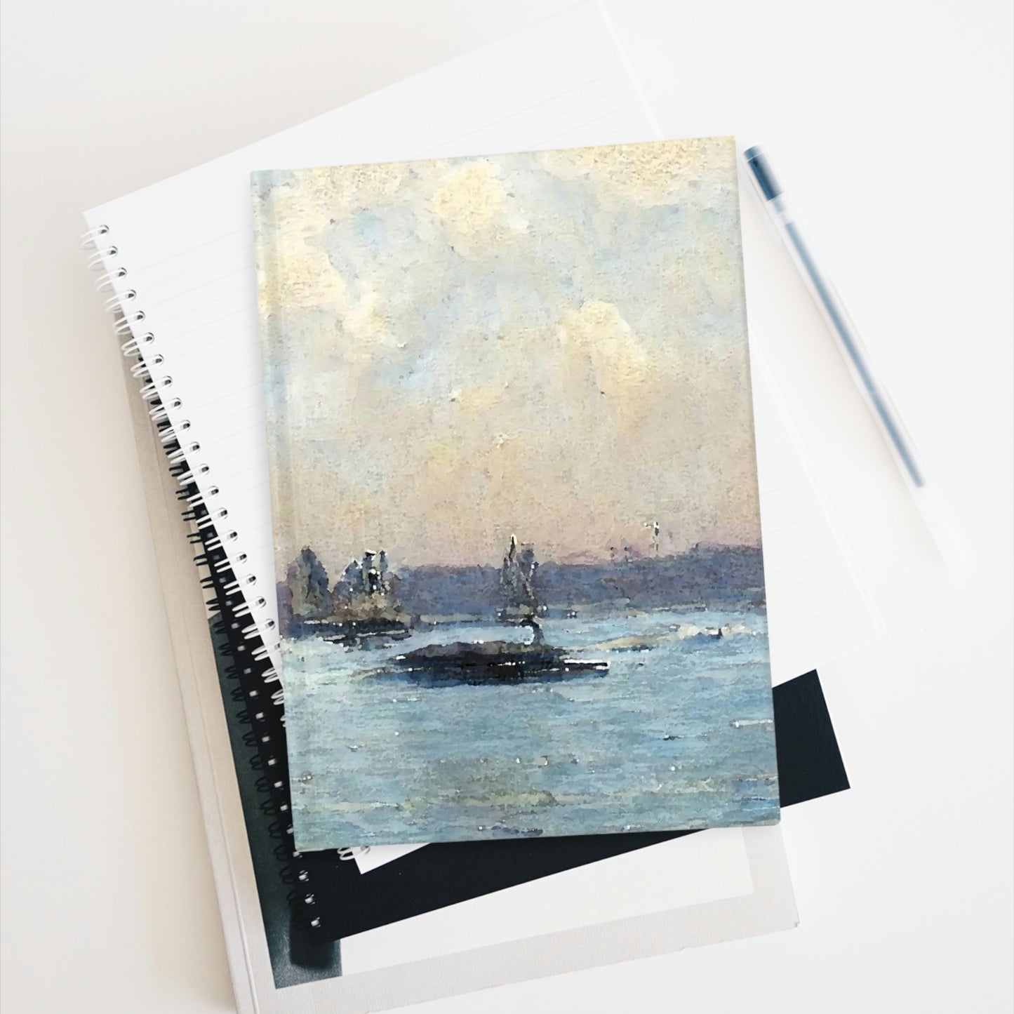 Venetian Port - Blank Hardcover Journal