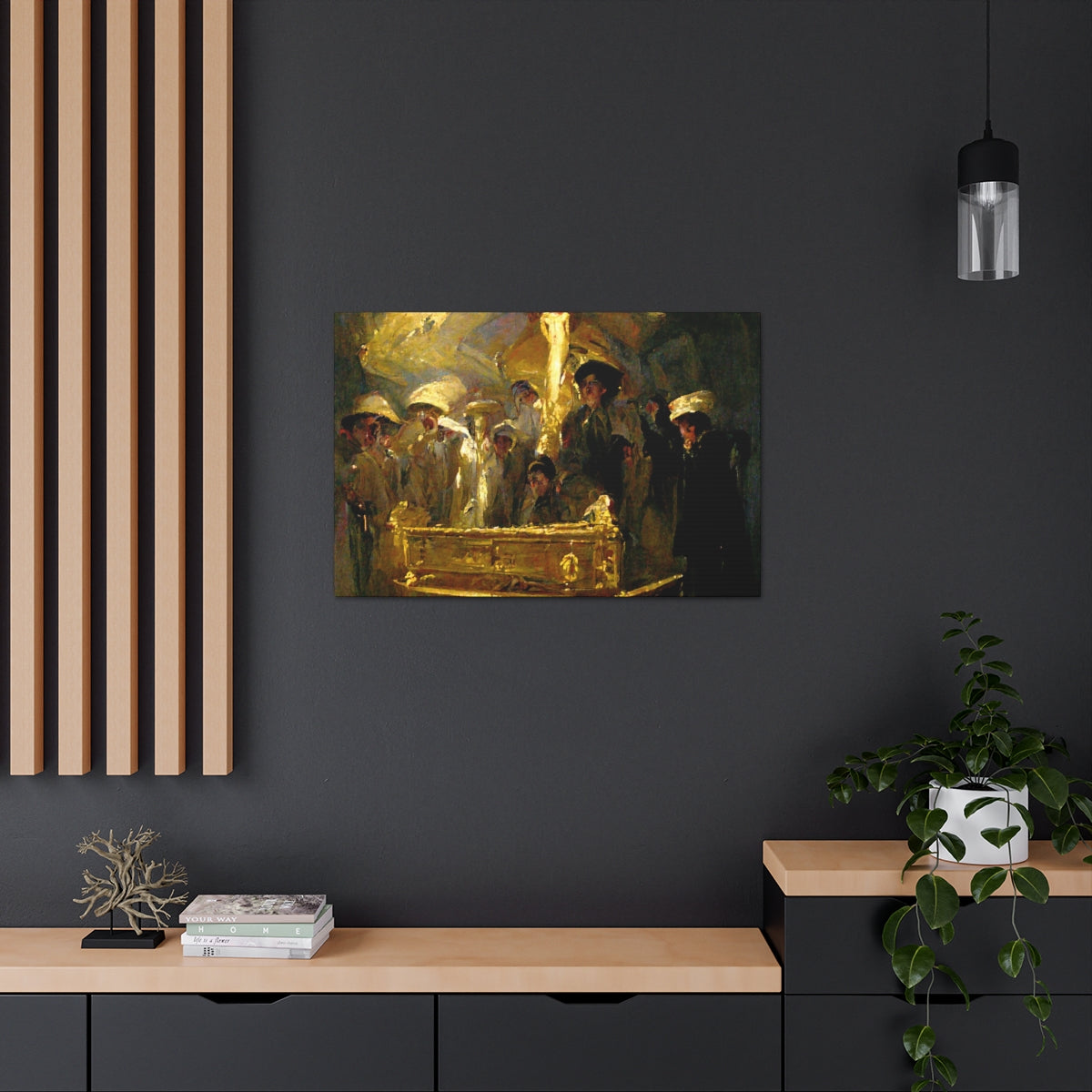 Opening The Ark of the Covenant - Canvas Gallery Wraps