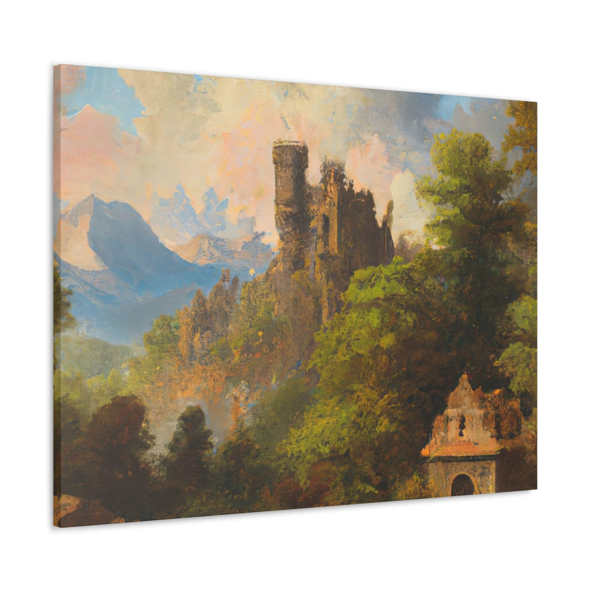 Castle Ruins - Canvas Gallery Wraps