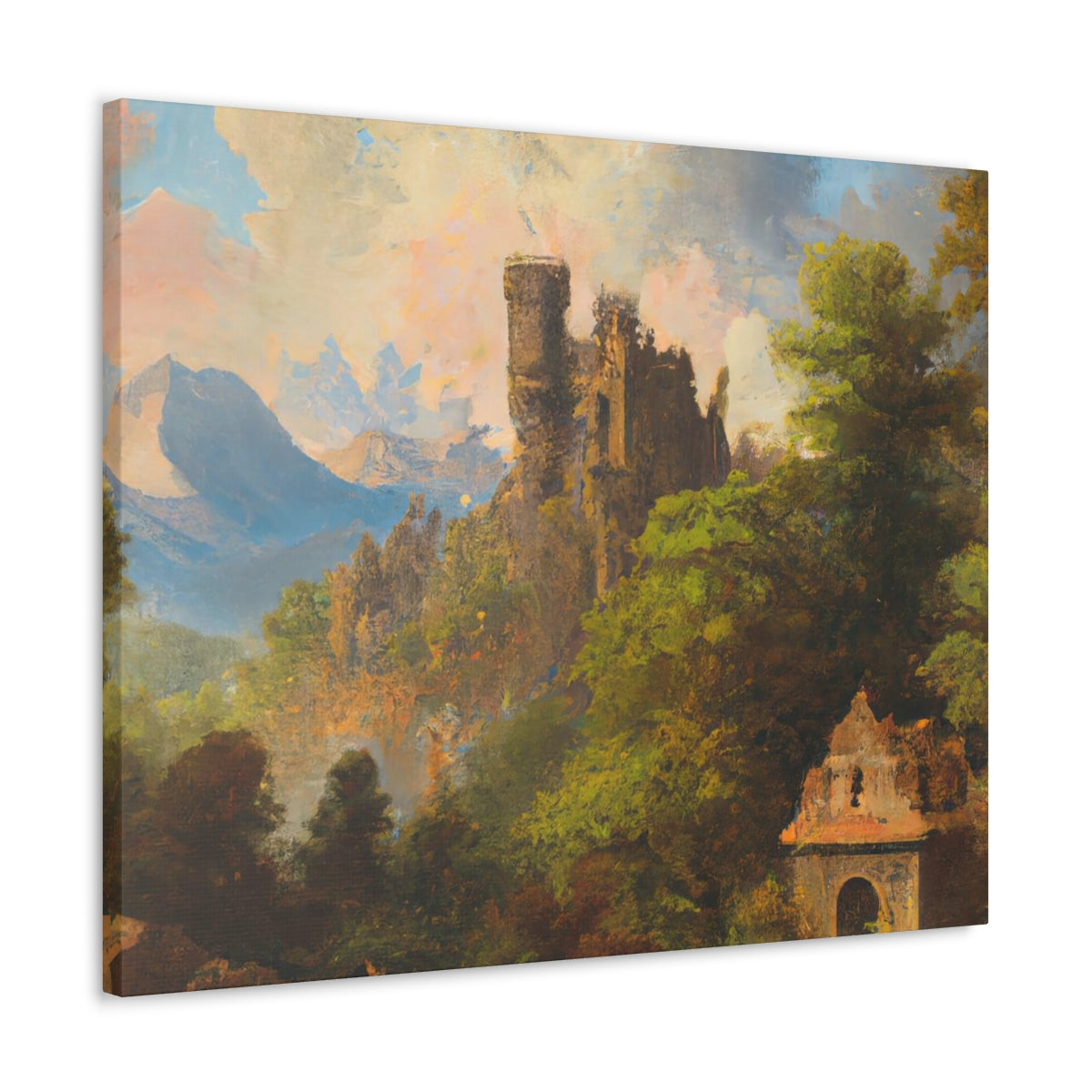 Castle Ruins - Canvas Gallery Wraps