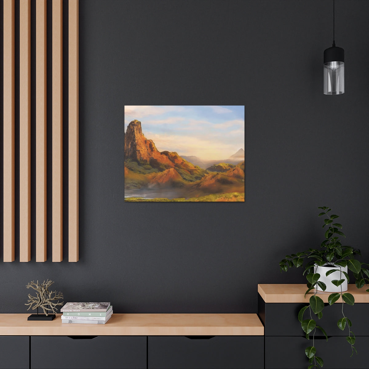 Golden Valley - Canvas Gallery Wraps