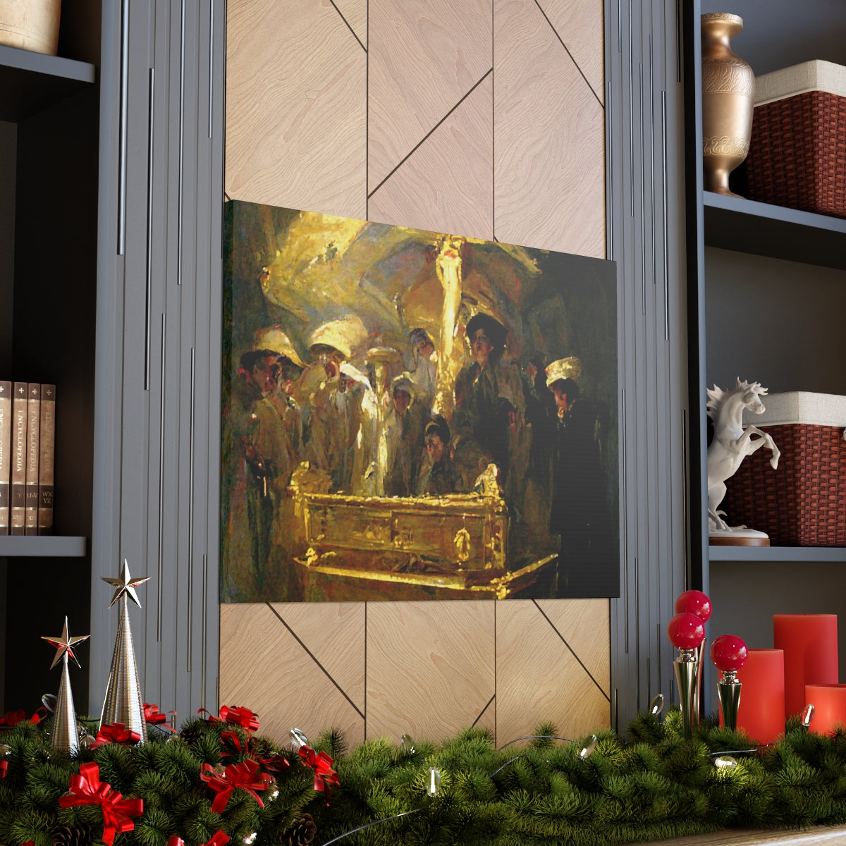 Opening The Ark of the Covenant - Canvas Gallery Wraps