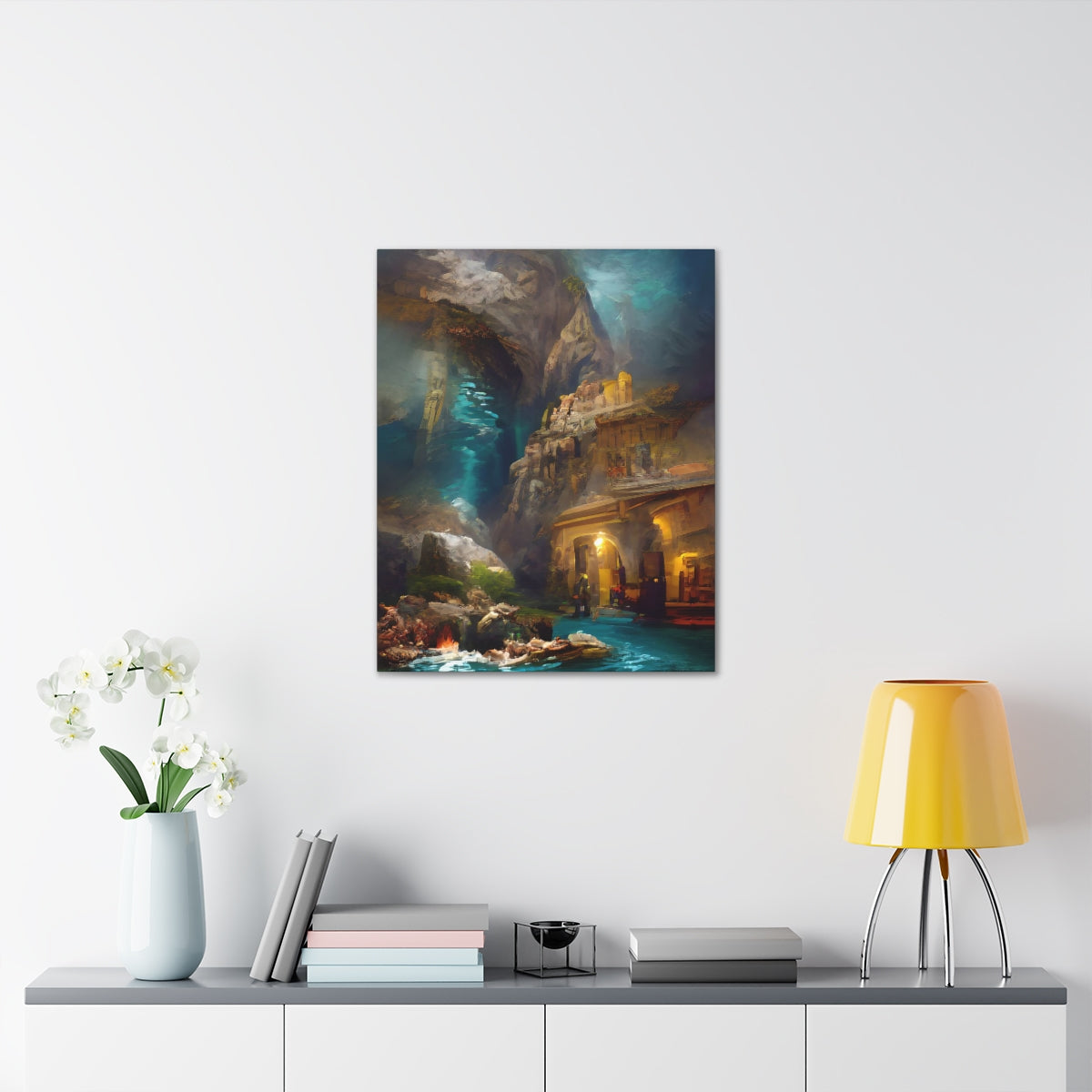 Secret Pirate Grotto - Canvas Gallery Wraps