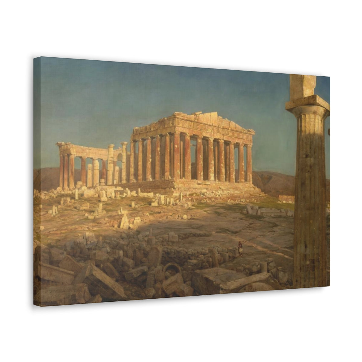 Frederic Edwin Church - The Parthenon - Canvas Gallery Wraps