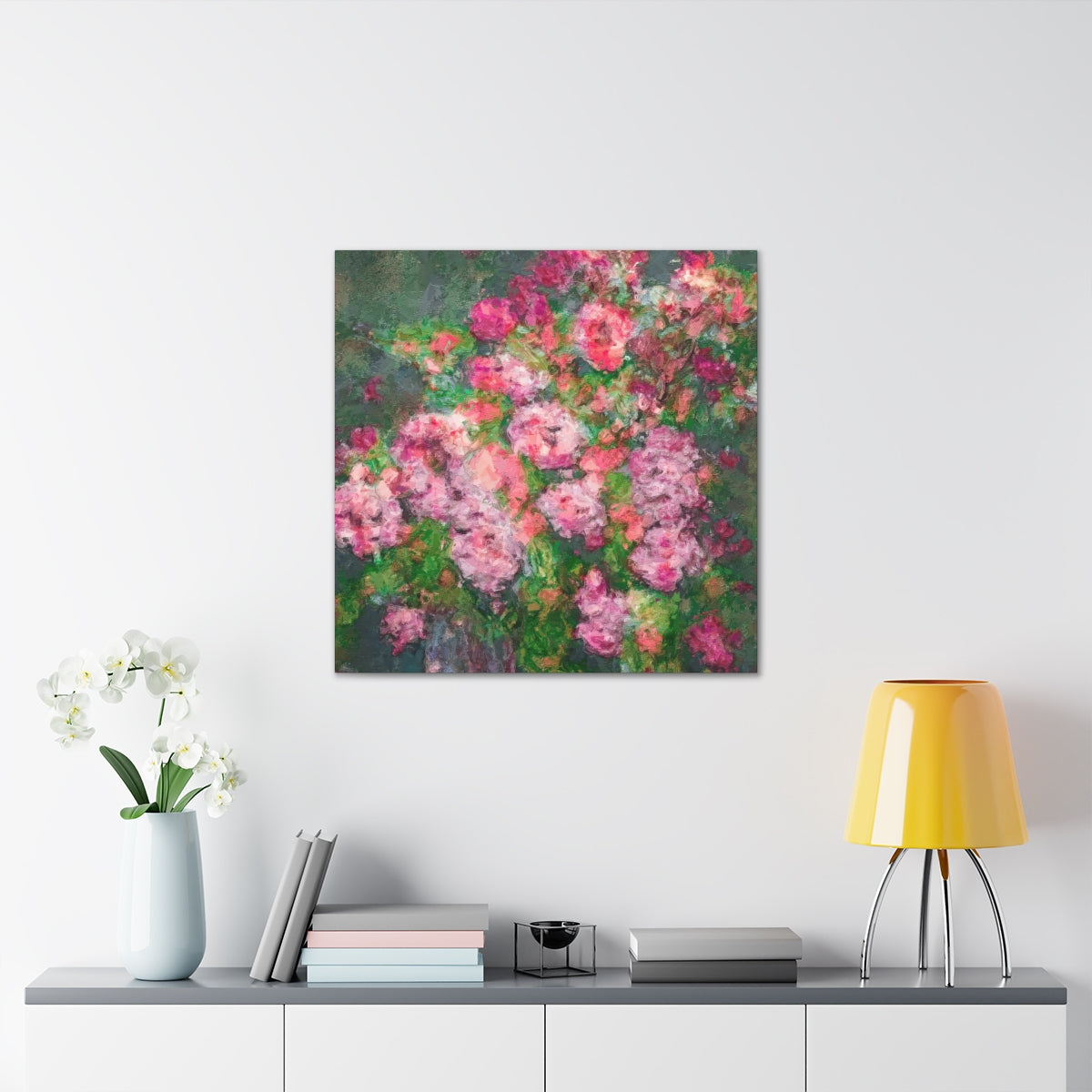 Bouquet of Flowers - Pink - Canvas Gallery Wraps