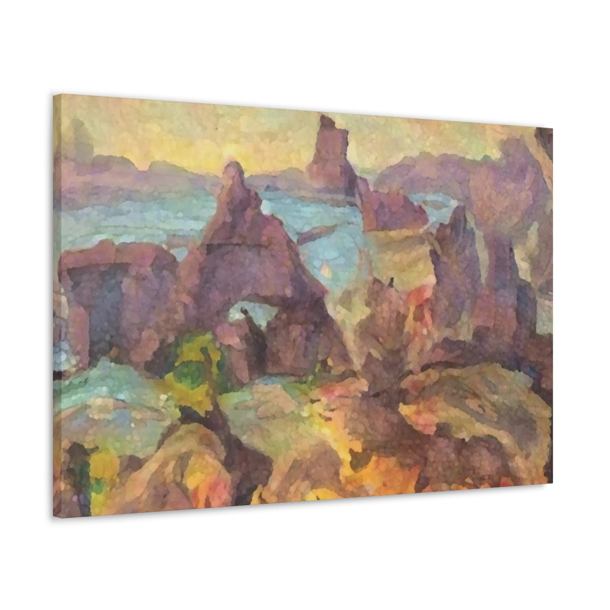 Colorful Cove - Canvas Gallery Wraps