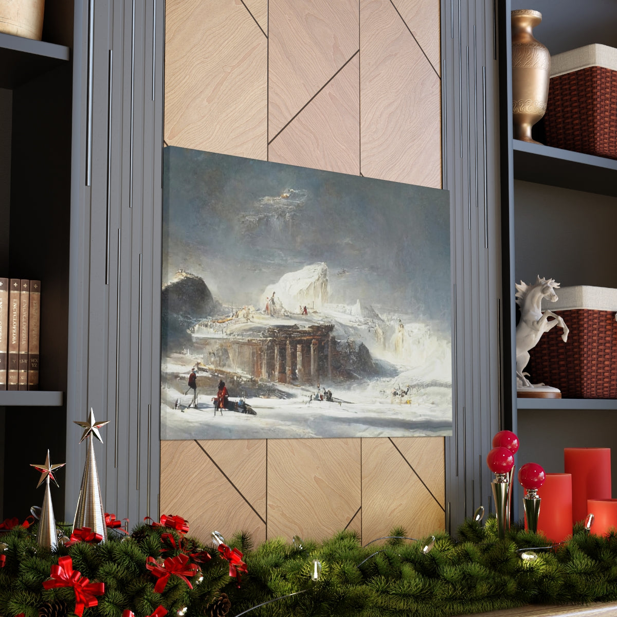 Antarctic Ruins - Canvas Gallery Wraps