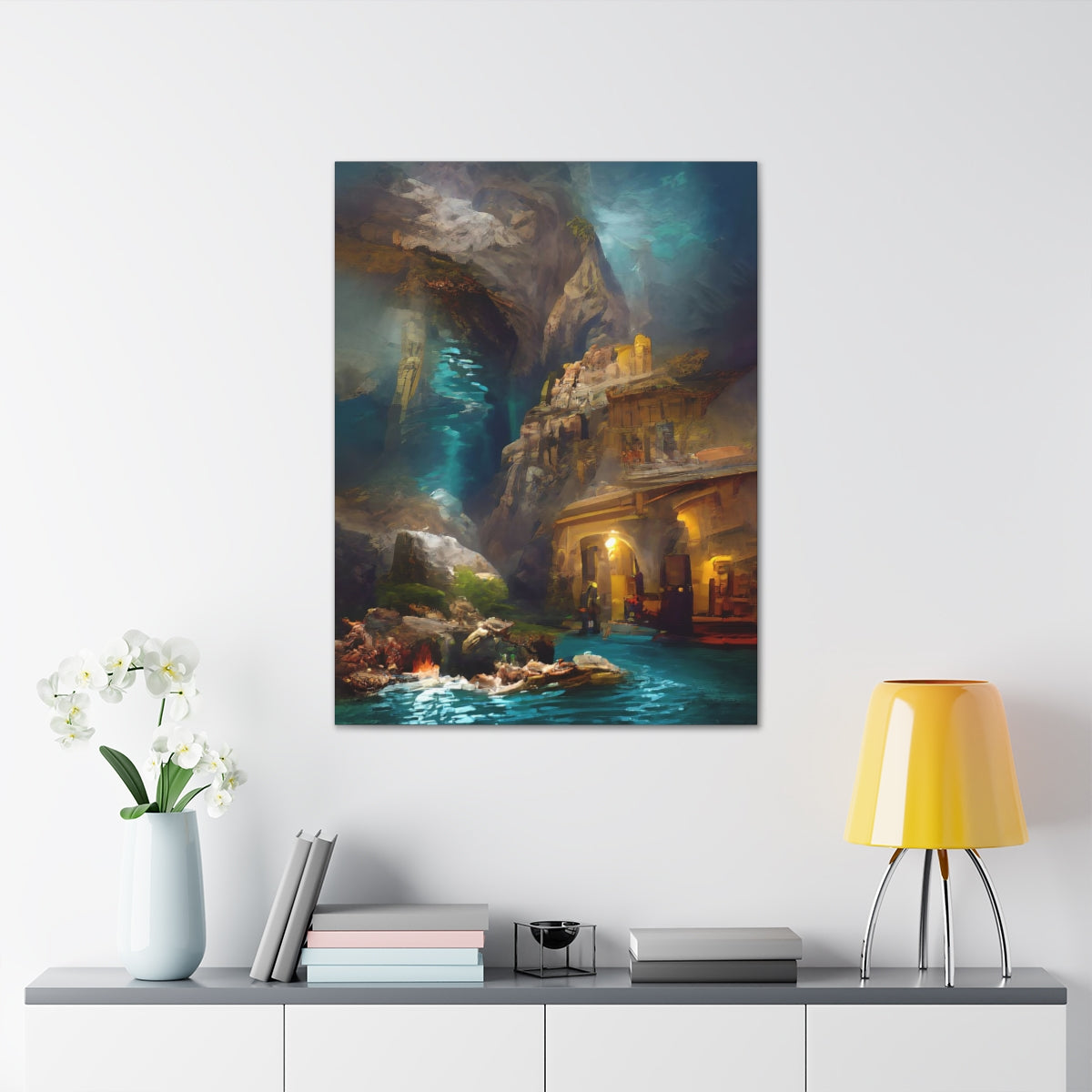 Secret Pirate Grotto - Canvas Gallery Wraps