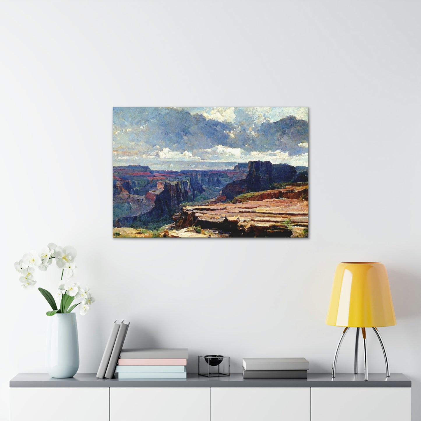 Impressionist Grand Canyon View - Canvas Gallery Wraps