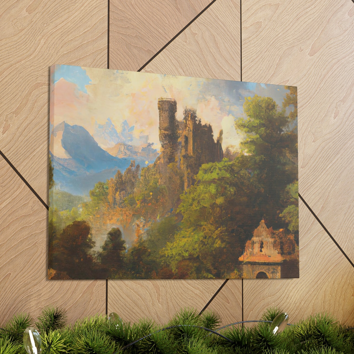 Castle Ruins - Canvas Gallery Wraps