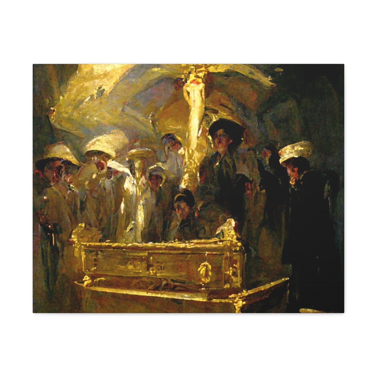 Opening The Ark of the Covenant - Canvas Gallery Wraps