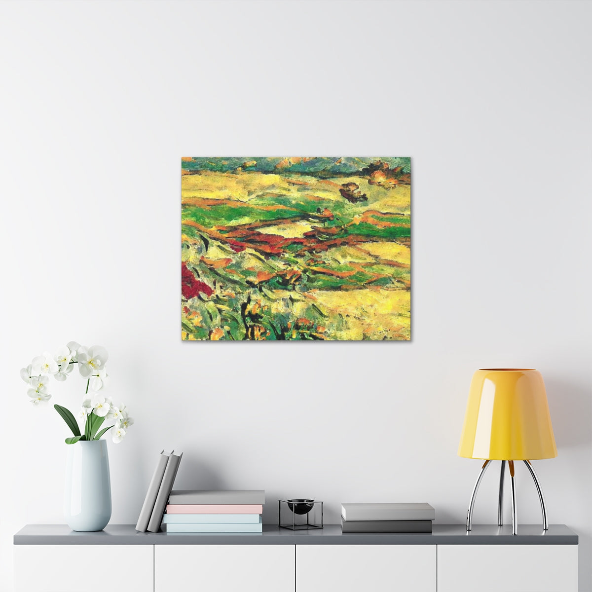 Yellow Water Lilies - Canvas Gallery Wraps