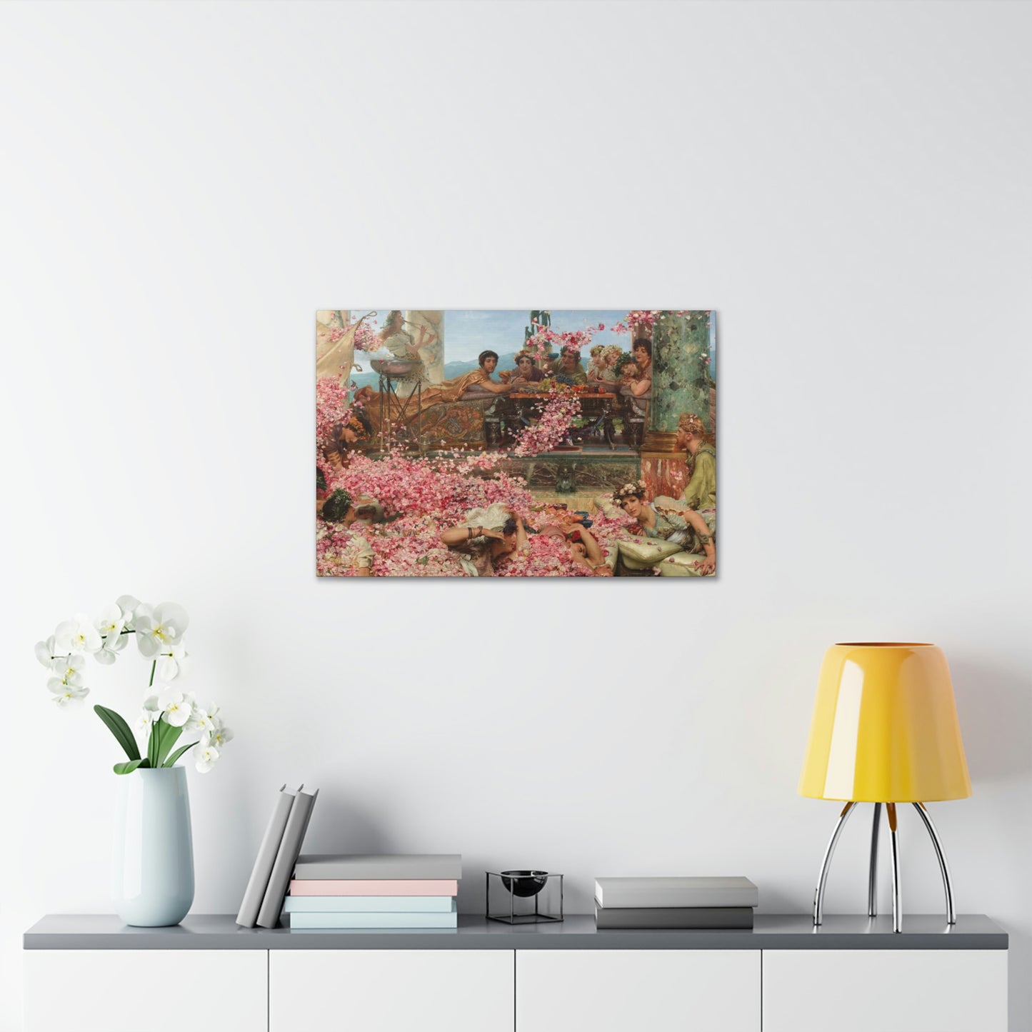 Sir Lawrence Alma-Tadema - The Roses of Heliogabalus - Canvas Gallery Wraps