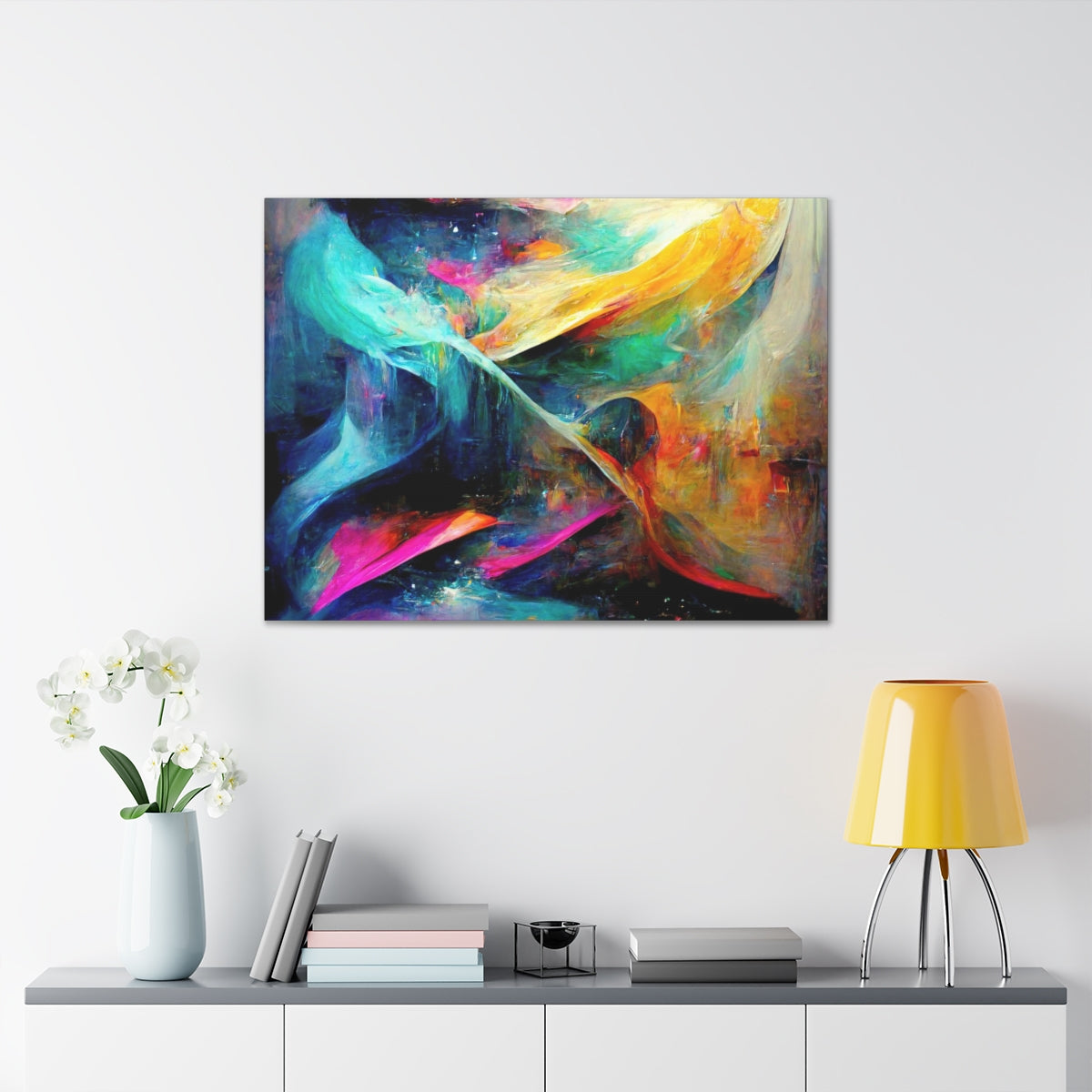 Magical Abstract Swirling - Canvas Gallery Wraps