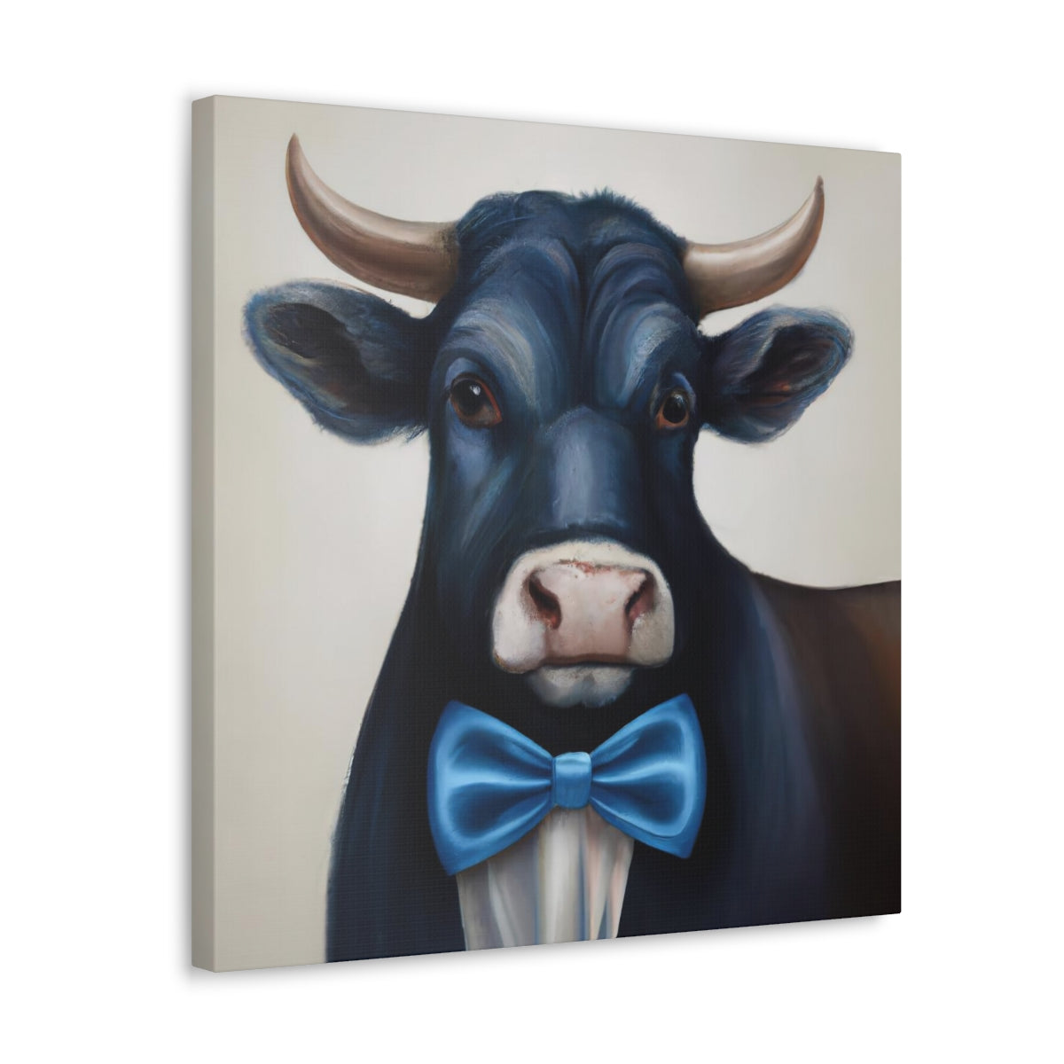 BowTiedOx - Canvas Gallery Wraps