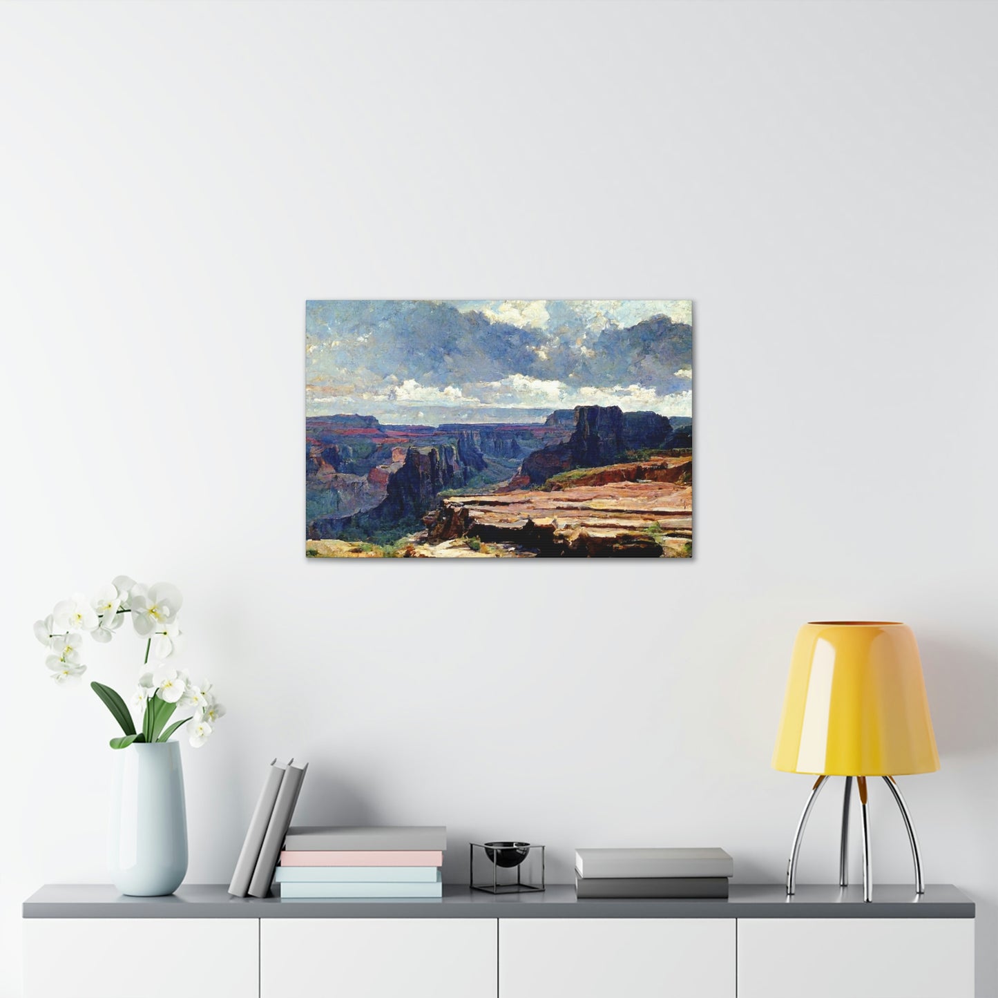 Impressionist Grand Canyon View - Canvas Gallery Wraps