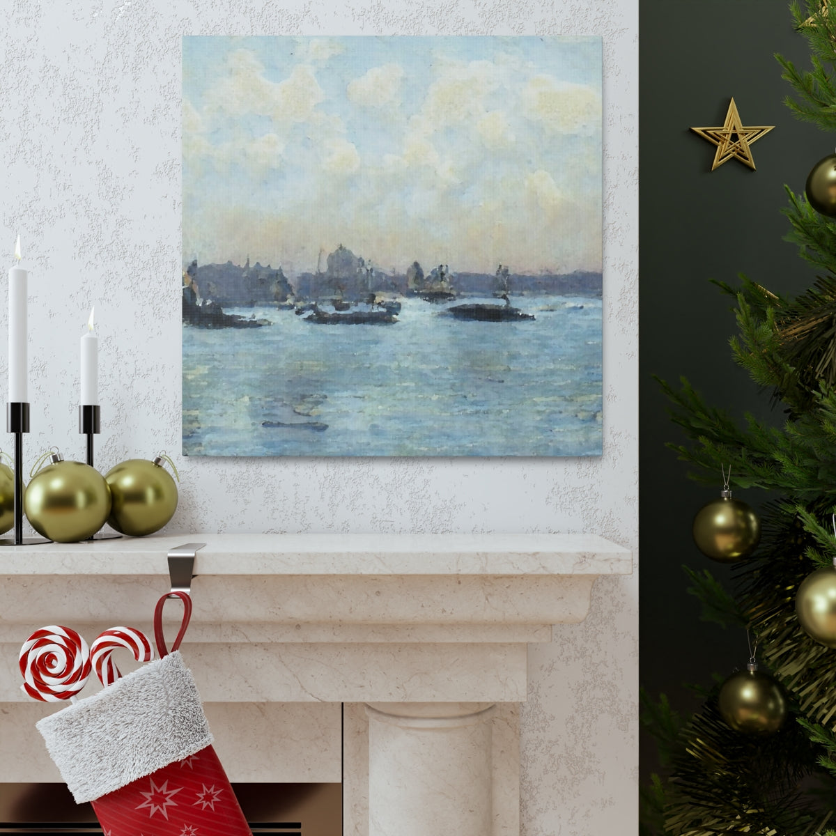 Venetian Port - Canvas Gallery Wraps