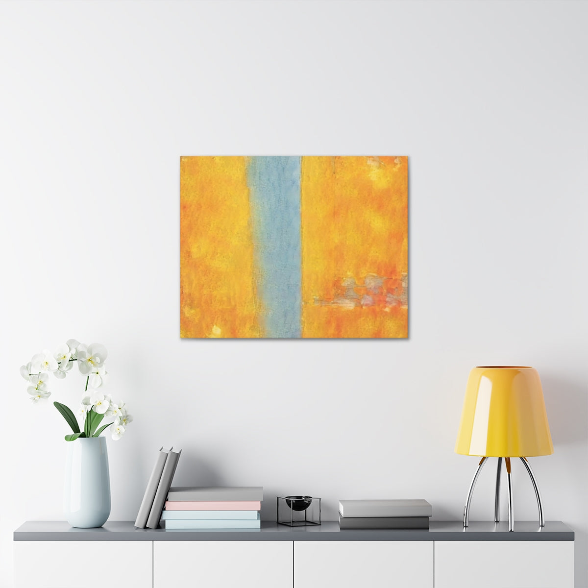 Blue and Gold - Canvas Gallery Wraps