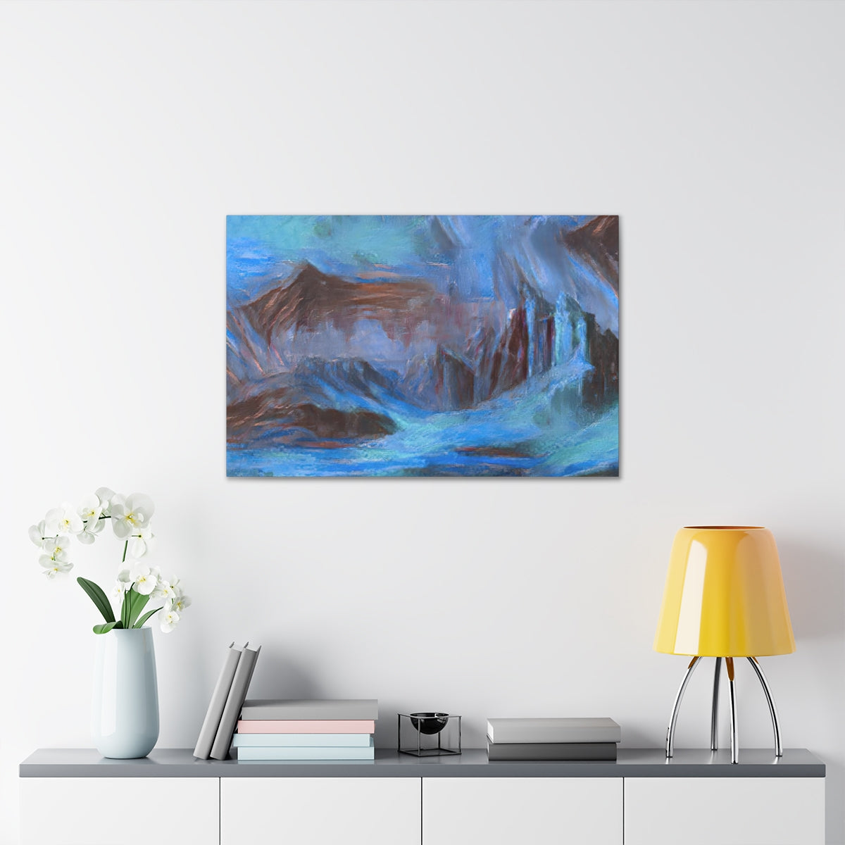 A Flood To Wash The World Away - Canvas Gallery Wraps