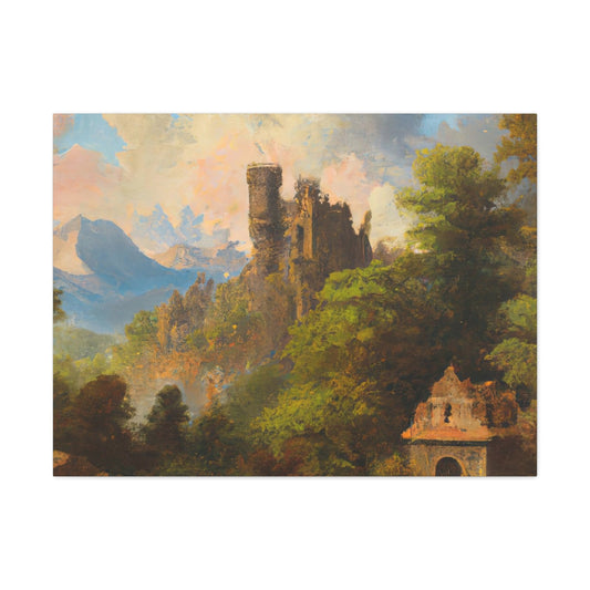 Castle Ruins - Canvas Gallery Wraps