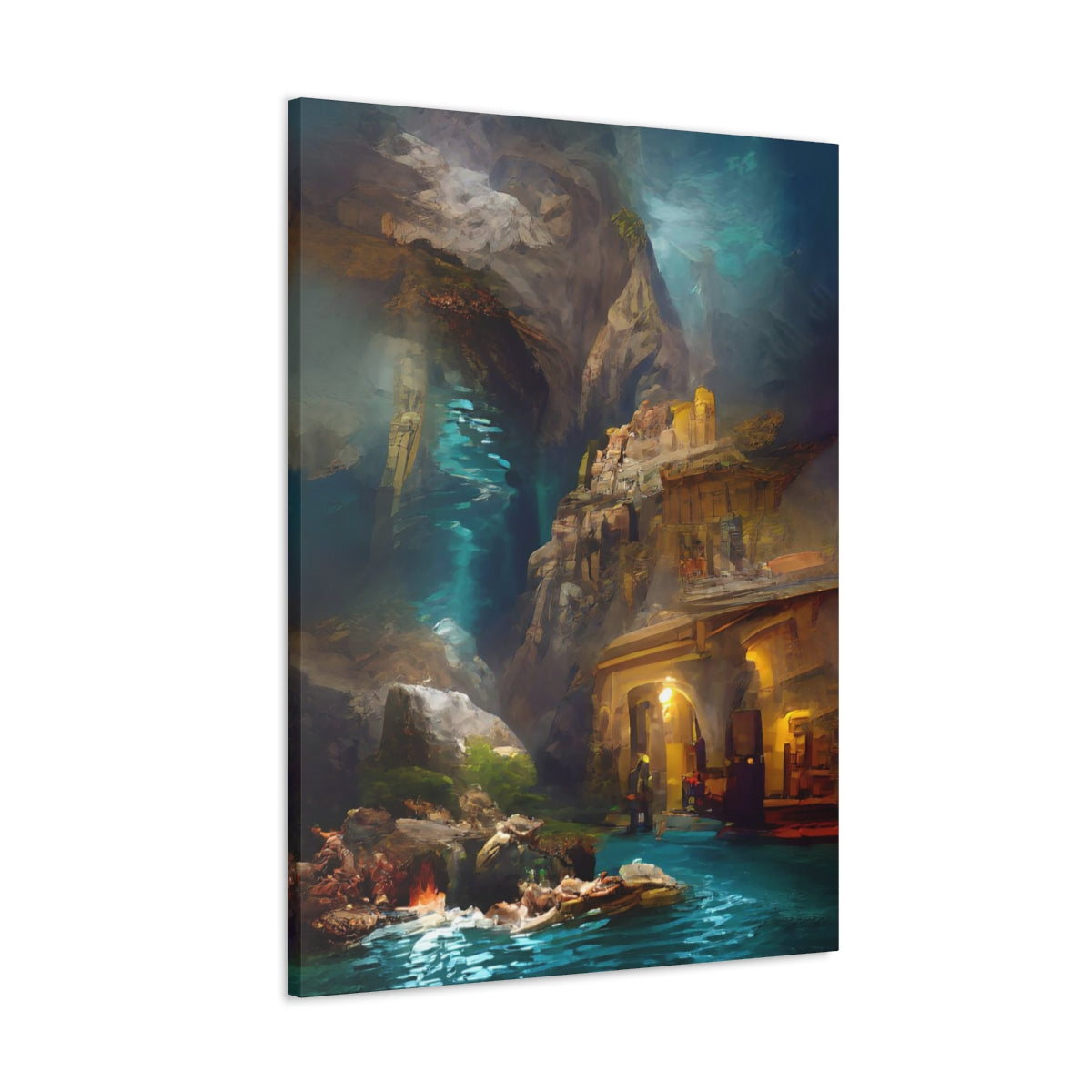 Secret Pirate Grotto - Canvas Gallery Wraps