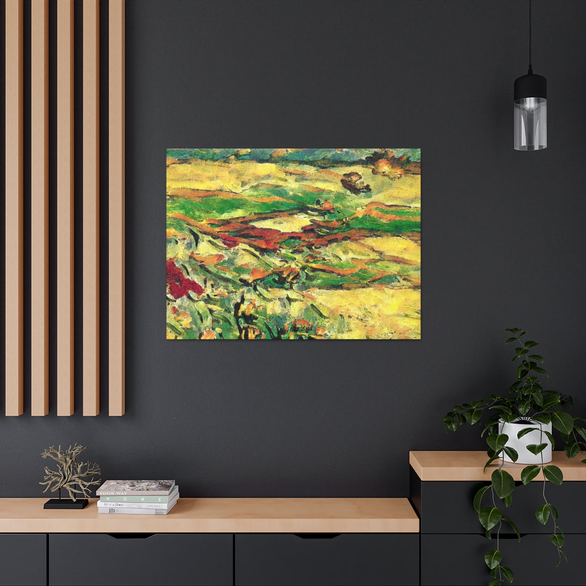 Yellow Water Lilies - Canvas Gallery Wraps