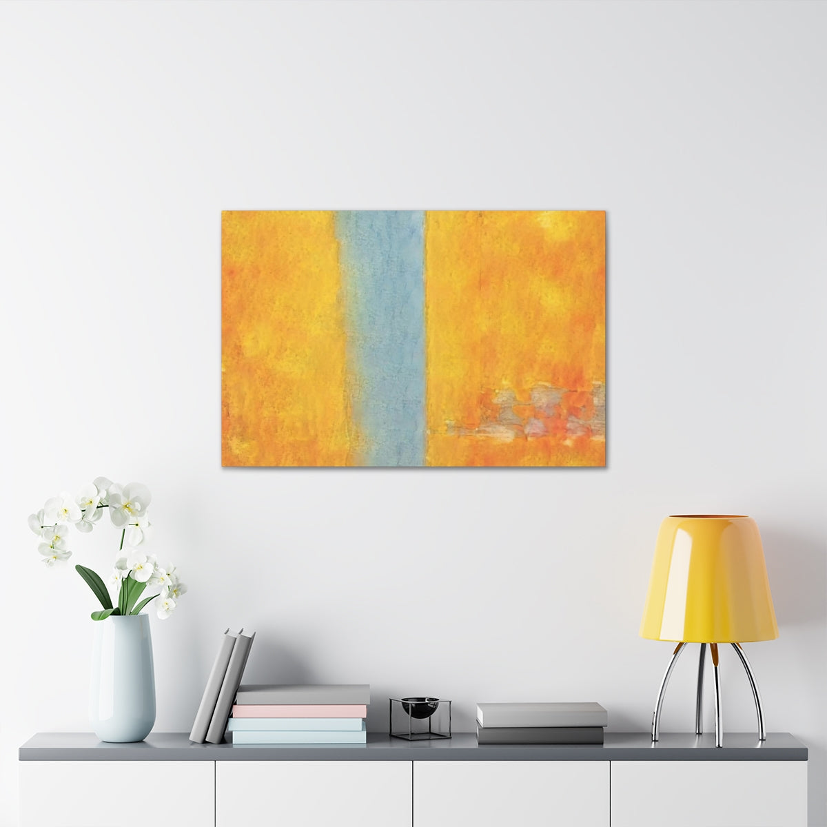 Blue and Gold - Canvas Gallery Wraps