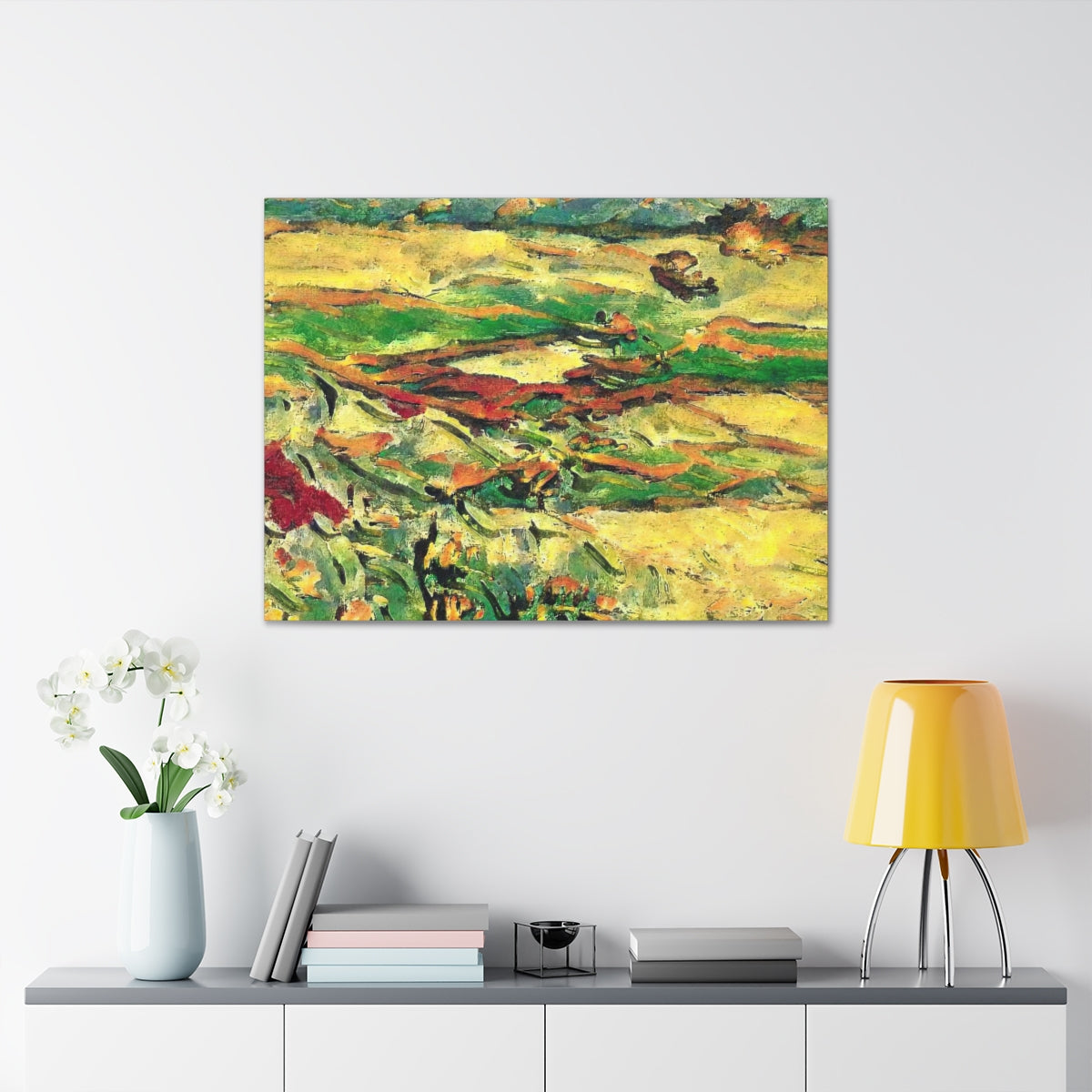 Yellow Water Lilies - Canvas Gallery Wraps