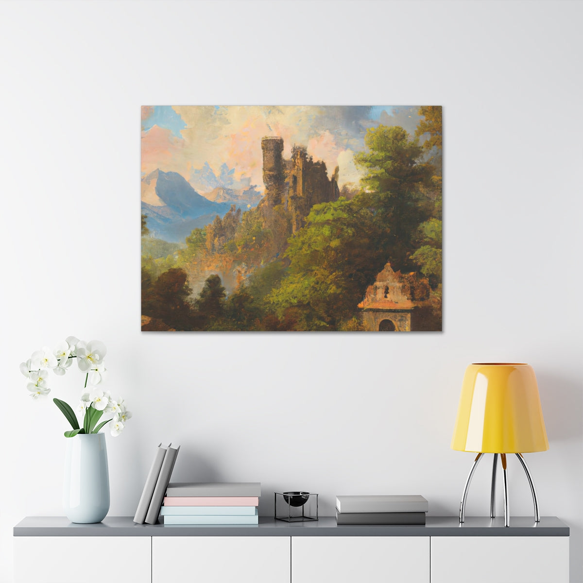 Castle Ruins - Canvas Gallery Wraps