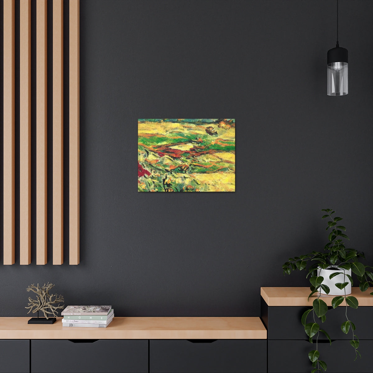 Yellow Water Lilies - Canvas Gallery Wraps