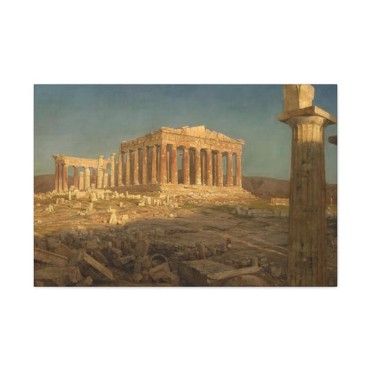Frederic Edwin Church - The Parthenon - Canvas Gallery Wraps