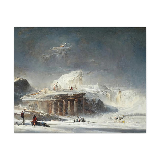 Antarctic Ruins - Canvas Gallery Wraps